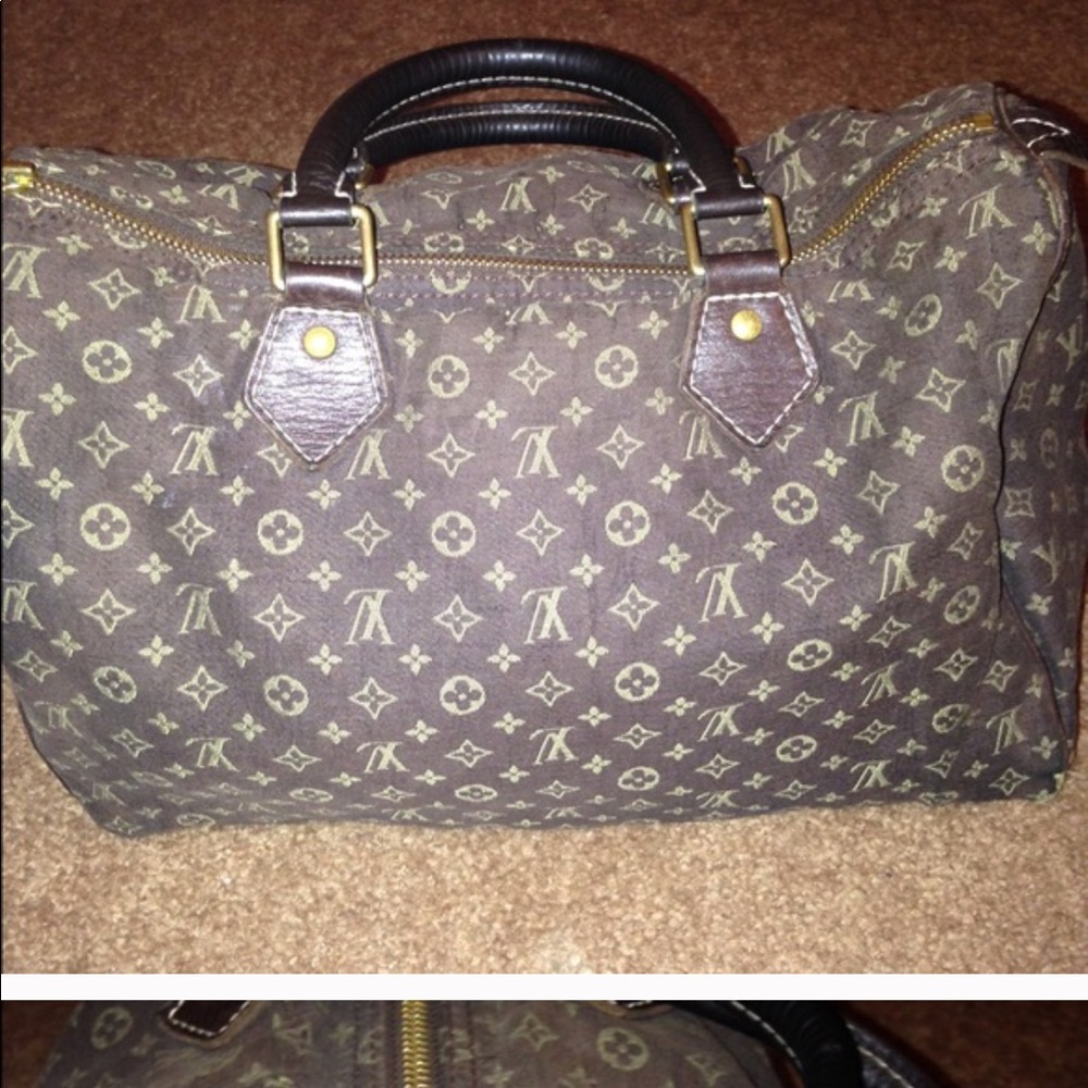 Louis Vuitton Mini Lin Speedy